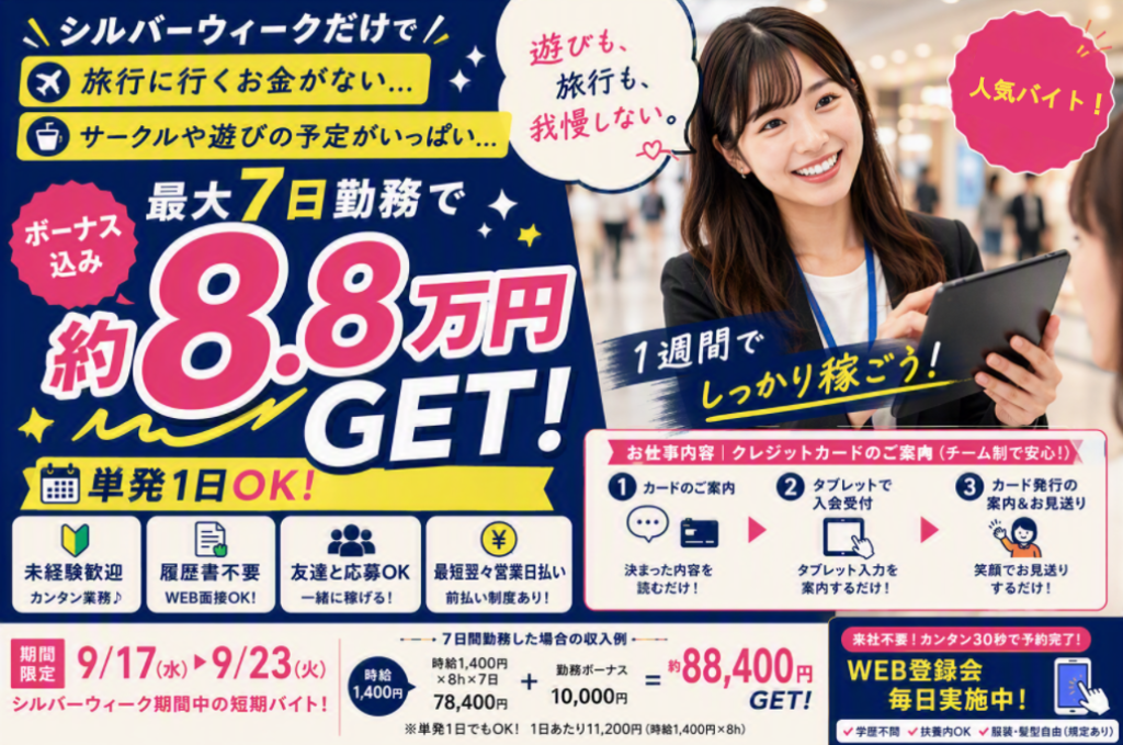 アルバイトイメージ画像